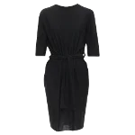 Black Wool Lanvin Dress