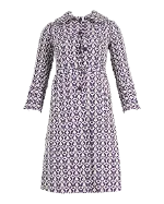 Purple Viscose Mulberry Coat