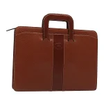 Brown Leather Burberry Briefcase