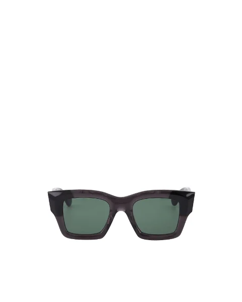 Black Fabric Jacquemus Sunglasses
