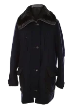 Navy Wool The Kooples Coat