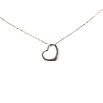 Silver Metal Tiffany & Co. Necklace