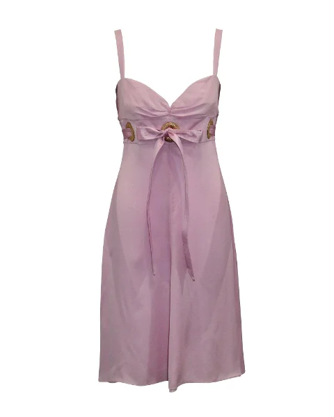 Pink Silk Valentino Dress