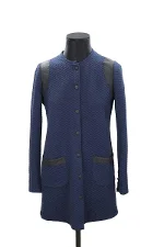 Blue Cotton Sézane Coat