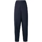 Blue Fabric Versace Trousers