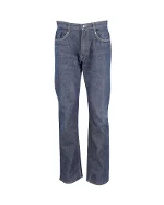 Blue Cotton Saint Laurent Jeans