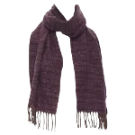 Purple Fabric Max Mara Scarf