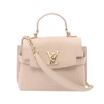 Beige Leather Louis Vuitton MyLockMe