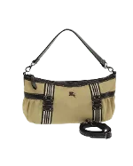 Beige Nylon Burberry Shoulder Bag