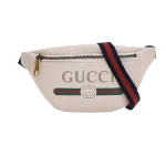 Hvid Læder Gucci Crossbody-taske