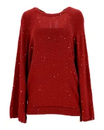Red Cashmere Brunello Cucinelli Sweater