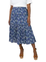 Blue Cotton Ulla Johnson Skirt