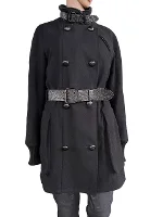 Black Cashmere Bruuns Bazaar Coat