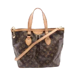 Brown Leather Louis Vuitton Palermo