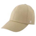 Beige Cotton Courrèges Hat