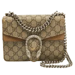 Beige Canvas Gucci Dionysus