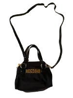 Blue Nylon Moschino Crossbody Bag