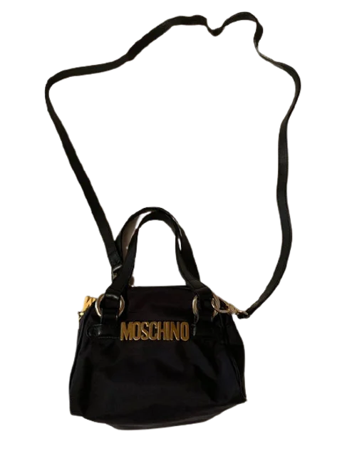 Blue Nylon Moschino Crossbody Bag