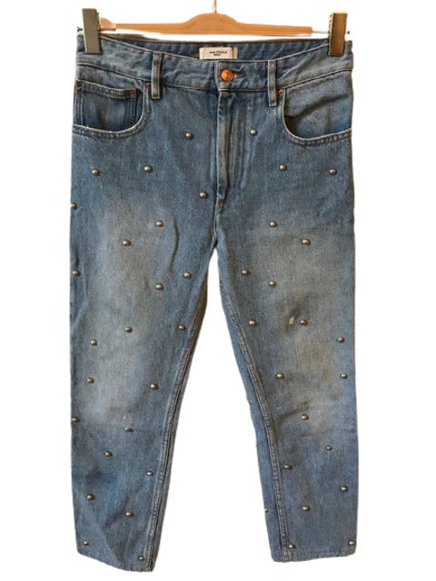 Blue Cotton Isabel Marant Jeans
