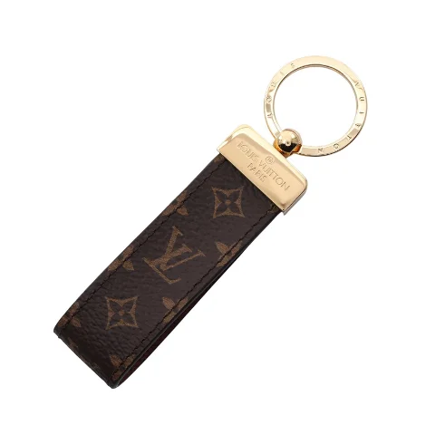 Gold Metal Louis Vuitton Key Chain