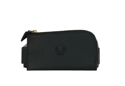 Black Canvas Versace Wallet