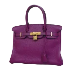 Purple Leather Hermès Birkin