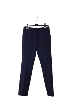 Blue Cotton Dior Pants