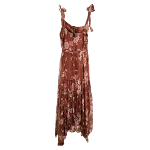 Brown Fabric Zimmermann Dress