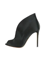 Black Satin Gianvito Rossi Boots