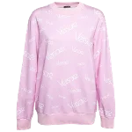 Pink Cotton Versace Sweatshirt