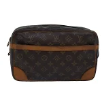 Brown Canvas Louis Vuitton Compiegne