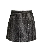 Grey Polyester Saint Laurent Skirt