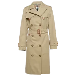 Brown Cotton Burberry Coat