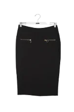 Black Wool Essentiel Antwerp Skirt