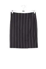 Black Wool Kenzo Skirt