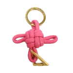 Pink Metal Bottega Veneta Key Holder