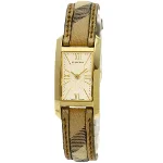 Gold Stainless Steel Burberry Watch
