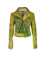 Multicolor Fabric Roberto Cavalli Jacket