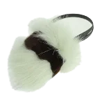 White Fur Fendi Charm