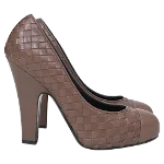 Brown Leather Bottega Veneta Heels