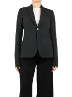 Black Wool Rick Owens Blazer