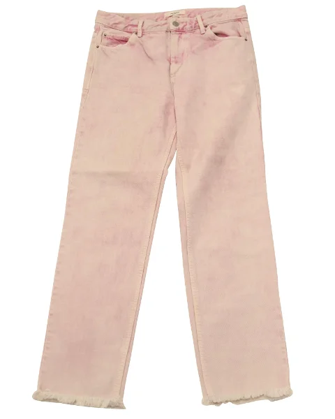 Pink Cotton Isabel Marant Jeans