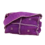 Purple Wool Chanel Chocolate Bar