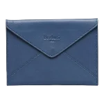 Navy Leather Berluti Clutch