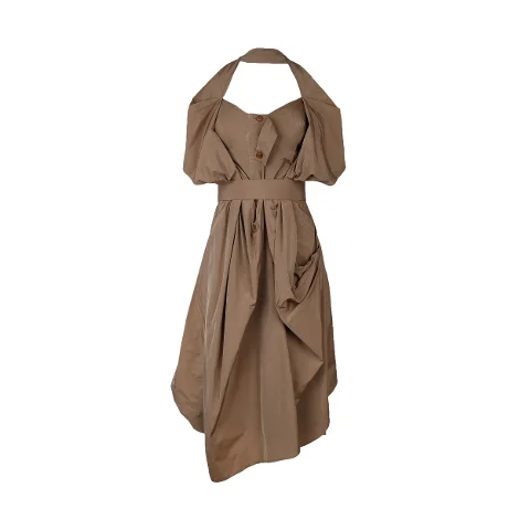 Brown Fabric Vivienne Westwood Dress