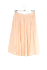 Pink Cotton Des petits hauts Skirt