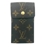 Brown Canvas Louis Vuitton Key Holder