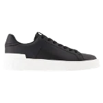 Black Leather Balmain Sneakers