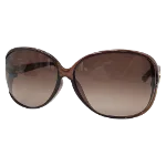 Brown Plastic Gucci Sunglasses