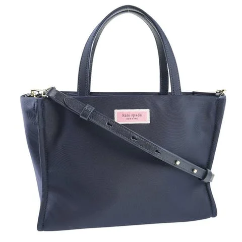 Blue Canvas Kate Spade Handbag